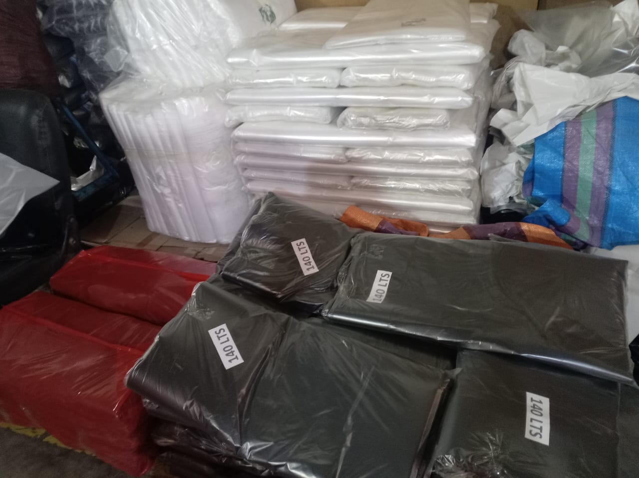Bolsas para manejo de residuos